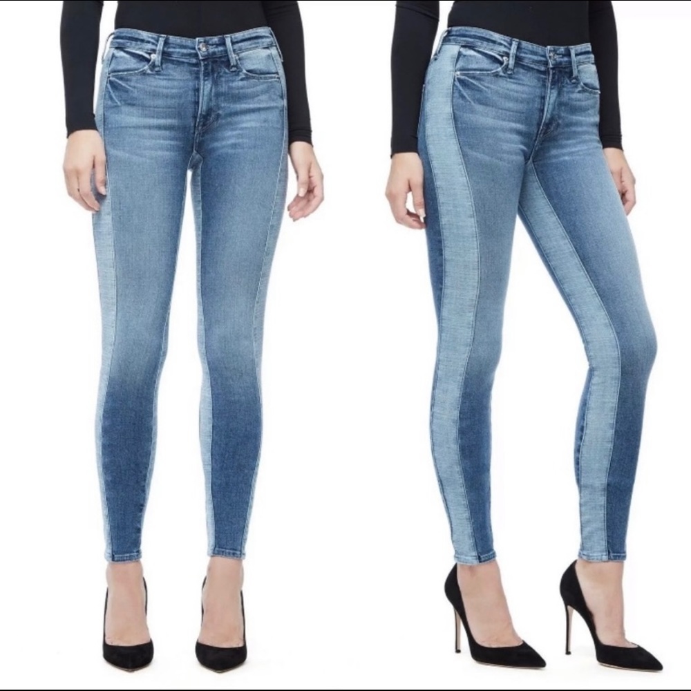 Good American High rise skinny jeans
